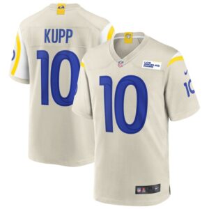 Cooper Kupp Los Angeles Rams Nike Player Game Jersey - Bone- 49Native