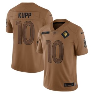 Cooper Kupp Los Angeles Rams Nike 2023 Salute To Service Limited Jersey - Brown- 49Native