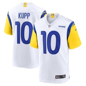 Cooper Kupp Los Angeles Rams Nike Alternate Player Game Jersey - White- 49Native