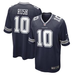 Cooper Rush Dallas Cowboys Nike Game Player Jersey - Navy- 49Native