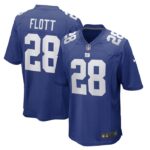 Cor'Dale Flott New York Giants Nike Game Player Jersey - Royal- 49Native