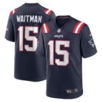 Corliss Waitman New England Patriots Nike Game Jersey - Navy- 49Native