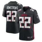 Cornell Armstrong Atlanta Falcons Nike Team Game Jersey -  Black- 49Native