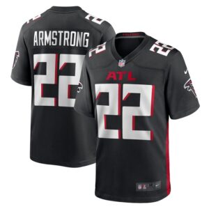 Cornell Armstrong Atlanta Falcons Nike Team Game Jersey -  Black- 49Native