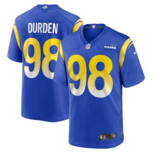 Cory Durden Los Angeles Rams Nike  Game Jersey -  Royal- 49Native