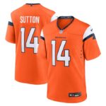 Courtland Sutton Denver Broncos Nike Mile High Collection Game Jersey - Orange- 49Native