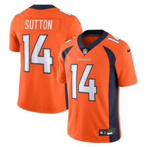 Courtland Sutton Denver Broncos Nike  Vapor Untouchable Limited Jersey - Orange- 49Native