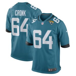 Coy Cronk Jacksonville Jaguars Nike Game Player Jersey - Teal- 49Native