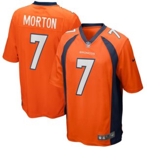 Craig Morton Denver Broncos Nike Game Retired Player Jersey - Orange- 49Native
