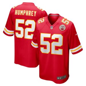 Creed Humphrey Kansas City Chiefs Nike Game Jersey - Red- 49Native
