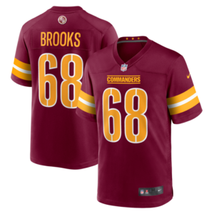 Curtis Brooks Washington Commanders Nike  Game Jersey - Burgundy- 49Native