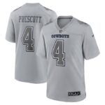 Dak Prescott Dallas Cowboys Nike Atmosphere Fashion Game Jersey - Gray- 49Native