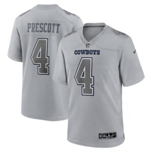 Dak Prescott Dallas Cowboys Nike Atmosphere Fashion Game Jersey - Gray- 49Native