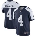 Dak Prescott Dallas Cowboys Nike Alternate Vapor Limited Jersey - Navy- 49Native