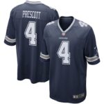 Dak Prescott Dallas Cowboys Nike Game Team Jersey - Navy- 49Native