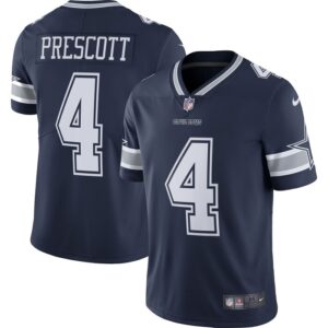 Dak Prescott Dallas Cowboys Nike Vapor Limited Player Jersey - Navy- 49Native