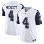 Dak Prescott Dallas Cowboys Nike Vapor F.U.S.E. Limited Jersey - White- 49Native