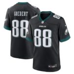 Dallas Goedert Philadelphia Eagles Nike Alternate Game Jersey - Black- 49Native