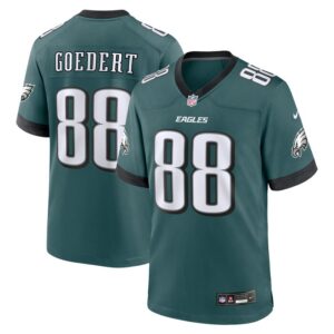 Dallas Goedert Philadelphia Eagles Nike Team Game Jersey - Midnight Green- 49Native