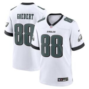 Dallas Goedert Philadelphia Eagles Nike White Game Jersey - White- 49Native