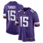 Dallas Turner Minnesota Vikings Nike 2024 NFL Draft First Round Pick Player Game Jersey - Purple- 49Native