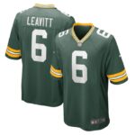 Dallin Leavitt Green Bay Packers Nike Game Player Jersey - Green- 49Native