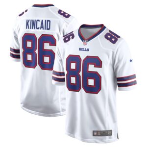 Dalton Kincaid Buffalo Bills Nike  Game Jersey - White- 49Native