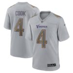 Dalvin Cook Minnesota Vikings Nike Atmosphere Fashion Game Jersey - Gray- 49Native
