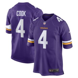 Dalvin Cook Minnesota Vikings Nike Game Jersey - Purple- 49Native