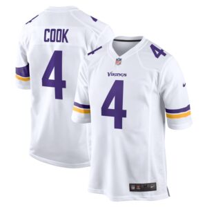 Dalvin Cook Minnesota Vikings Nike Game Jersey - White- 49Native