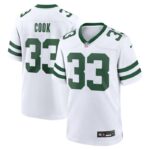 Dalvin Cook New York Jets Nike Legacy Player Jersey - White- 49Native