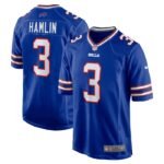 Damar Hamlin Buffalo Bills Nike Game Jersey - Royal- 49Native