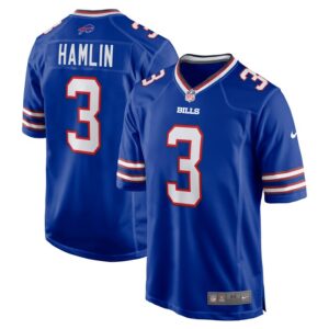 Damar Hamlin Buffalo Bills Nike Game Jersey - Royal- 49Native