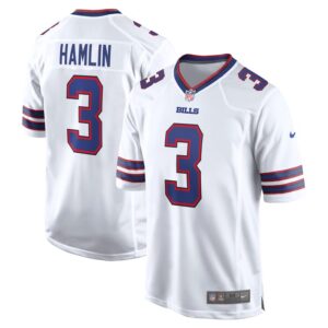 Damar Hamlin Buffalo Bills Nike  Game Jersey - White- 49Native
