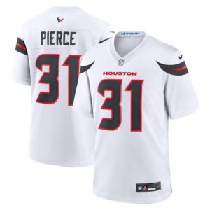 Dameon Pierce Houston Texans Nike Game Jersey - White- 49Native