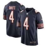 D'Andre Swift Chicago Bears Nike  Game Jersey -  Navy- 49Native