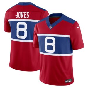 Daniel Jones New York Giants Nike Alternate Vapor F.U.S.E. Limited Jersey - Century Red- 49Native