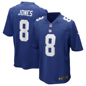 Daniel Jones New York Giants Nike Game Player Jersey - Royal- 49Native