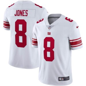 Daniel Jones New York Giants Nike Vapor Limited Jersey - White- 49Native