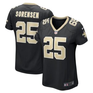 Daniel Sorensen New Orleans Saints Nike Player Game Jersey - Black- 49Native