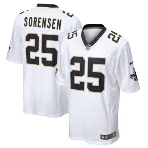 Daniel Sorensen New Orleans Saints Nike Player Game Jersey - White- 49Native