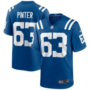 Danny Pinter Indianapolis Colts Nike Game Jersey - Royal- 49Native