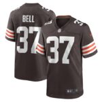 D'Anthony Bell Cleveland Browns Nike Game Player Jersey - Brown- 49Native
