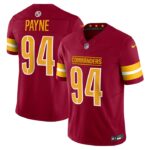 Daron Payne Washington Commanders Nike Vapor F.U.S.E. Limited Jersey - Burgundy- 49Native