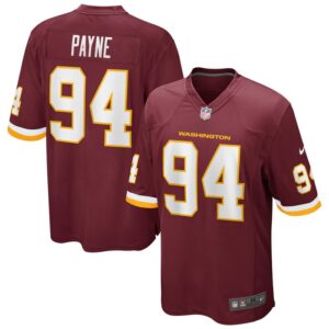 Daron Payne Washington Football Team Nike Game Player Jersey - Burgundy- 49Native