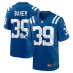 Darrell Baker Jr Indianapolis Colts Nike Team Game Jersey -  Royal- 49Native