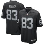 Darren Waller Las Vegas Raiders Nike Game Player Jersey - Black- 49Native