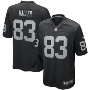 Darren Waller Las Vegas Raiders Nike Game Player Jersey - Black- 49Native