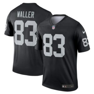 Darren Waller Las Vegas Raiders Nike Legend Jersey - Black- 49Native