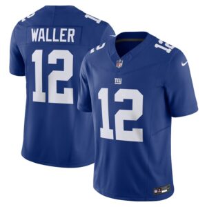 Darren Waller New York Giants Nike Vapor F.U.S.E. Limited Jersey - Royal- 49Native